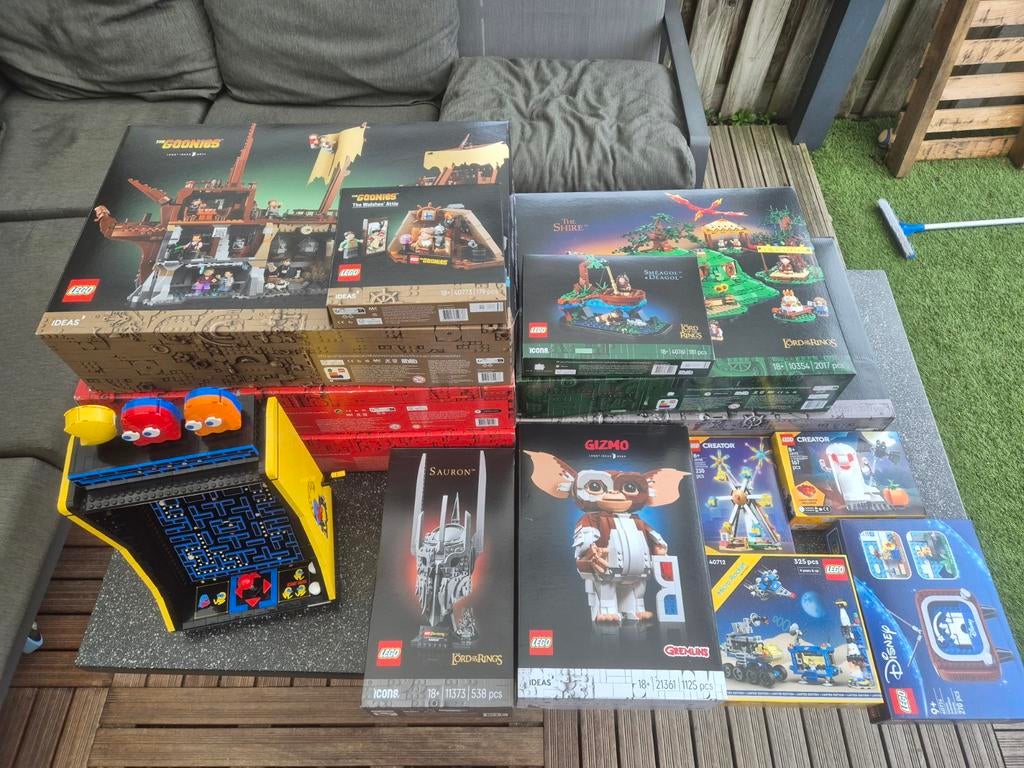 Grote partij lego grotendeels gesealde sets, Kinderen en Baby's, Speelgoed | Duplo en Lego, Nieuw, Lego, Complete set, Inclusief instructies