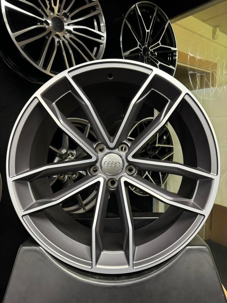 20 inch velgen voor Audi S5 look 5x112 A4 A5 A6 A7 Q3 Q5 RS, Velg(en), Nieuw, Ophalen of Verzenden, Personenwagen