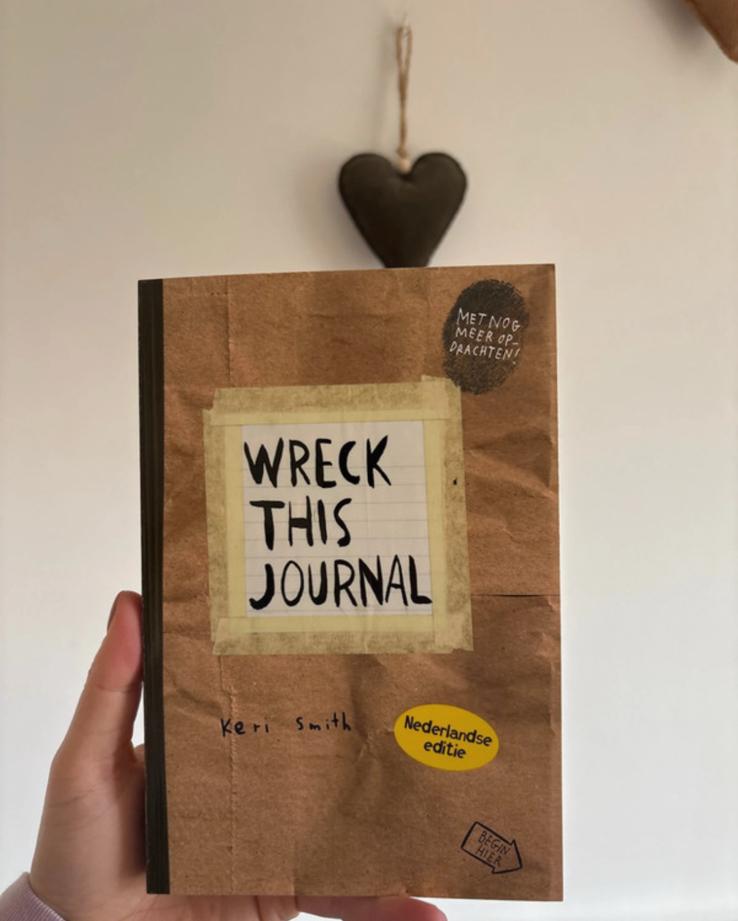 Wreck this journal- Nederlandse editie, Ophalen of Verzenden, Zo goed als nieuw