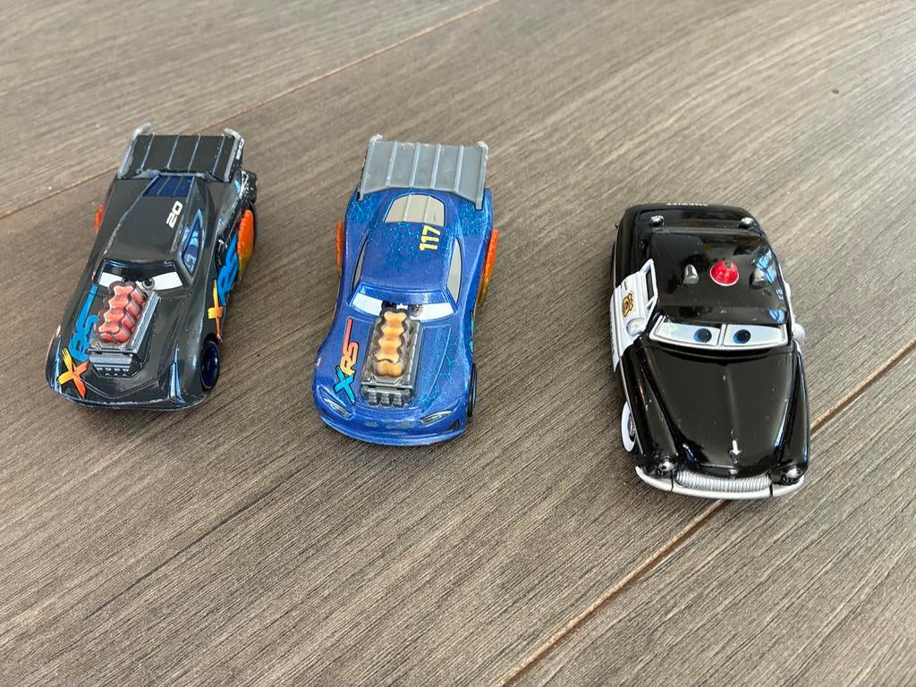Disney Cars Mattel, auto’s per stuk of als set van 3, Ophalen, Gebruikt