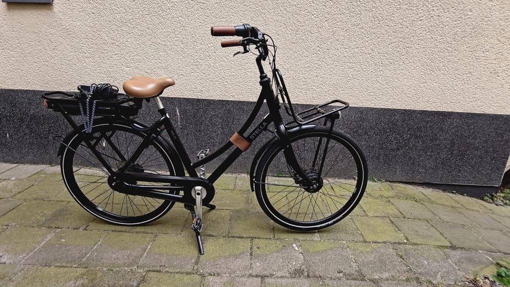 Stella Dolce ebike 53 cm elektrische dames fiets 28 inch, 53 tot 56 cm, Ophalen, Zo goed als nieuw, Versnellingen