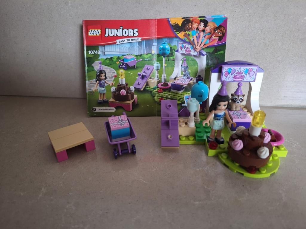 LEGO Juniors 10748 Emma's Dierenfeestje, Ophalen of Verzenden, Zo goed als nieuw