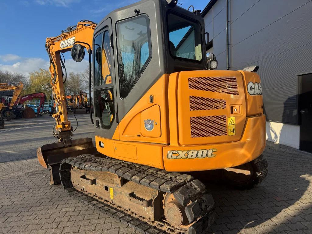 Case CX80 5858 HR ! (bj 2016), Zakelijke goederen, Graafmachine