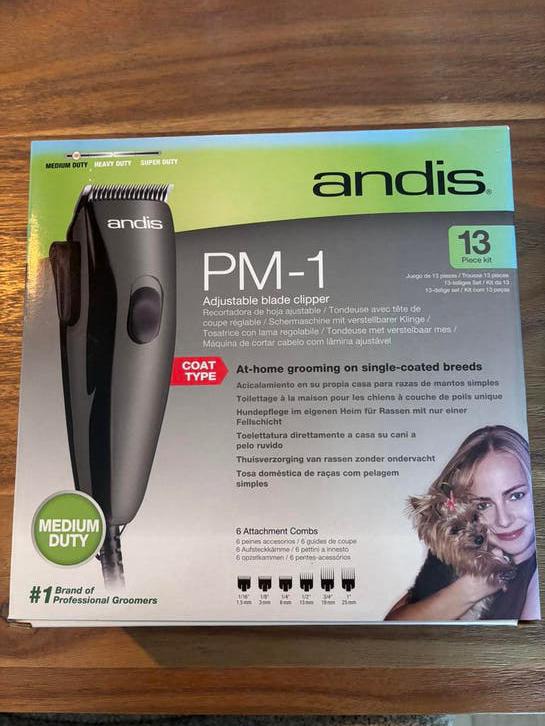 Nieuw! Andis hondentondeuse deluxe  PM-1, Ophalen of Verzenden, Nieuw
