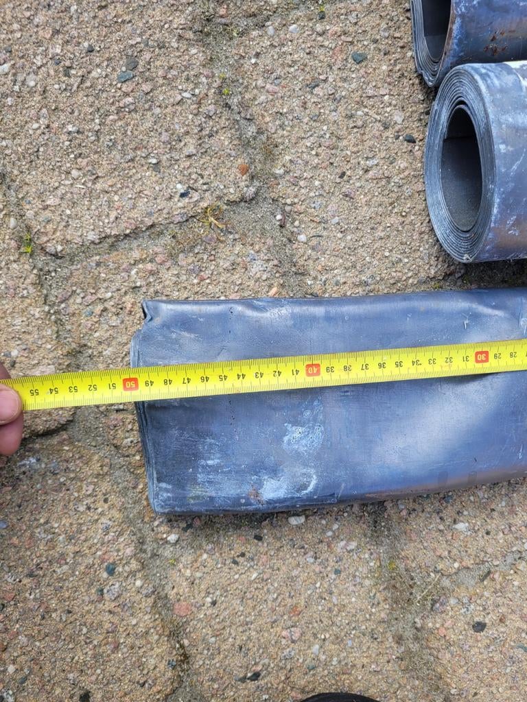 Lood  15 cm 20 cm 50 cm, Doe-het-zelf en Verbouw, Dakpannen en Dakbedekking, Overige typen, Ophalen of Verzenden, Minder dan 5 m²