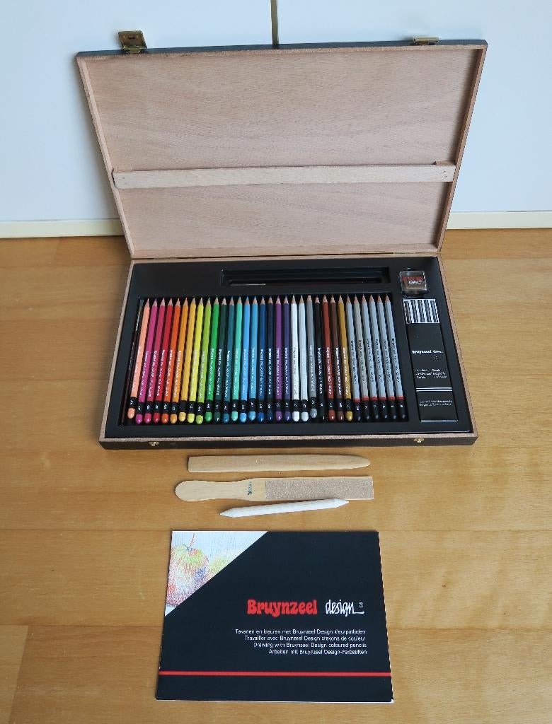 Bruynzeel Design luxe tekenkist, Ophalen of Verzenden, Nieuw, Potlood of Stift