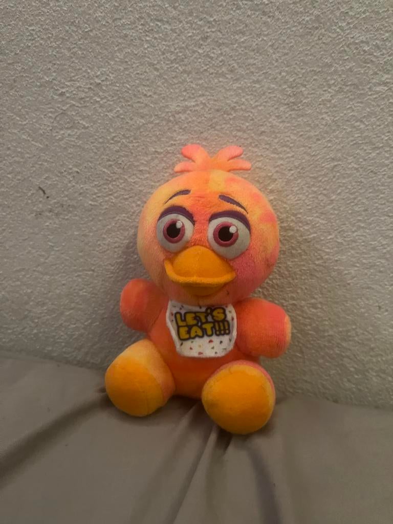 Funko Tie Dye Chica Knuffel - Five Nights at Freddy's, Ophalen of Verzenden, Zo goed als nieuw, Eend