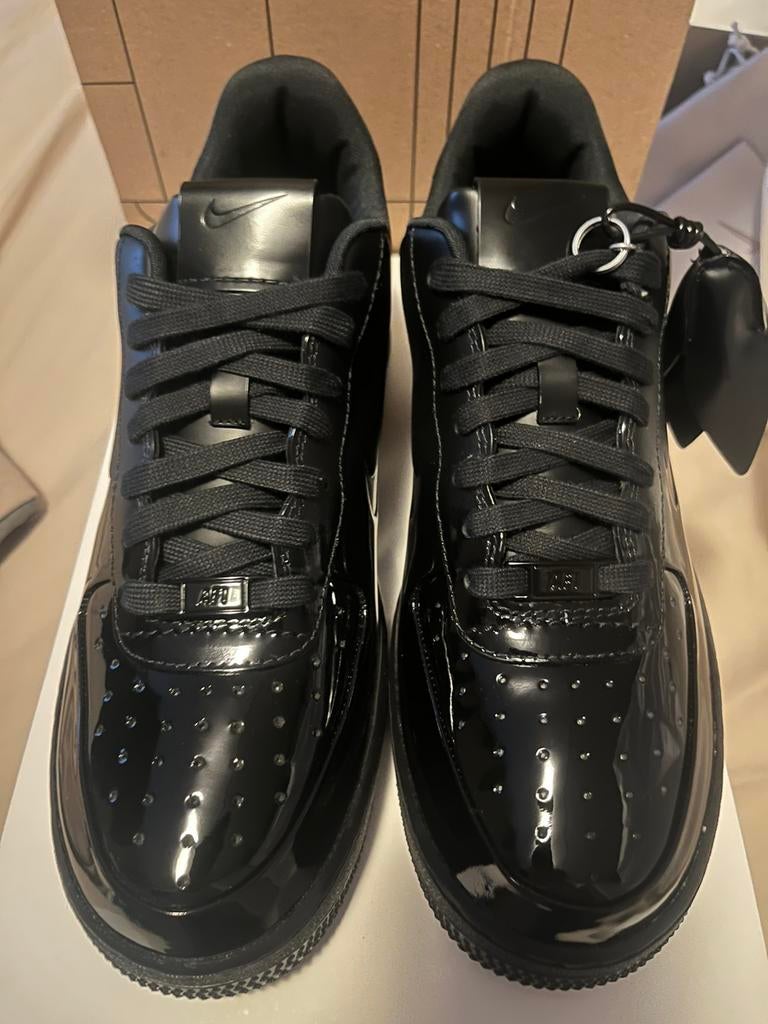 Nike Air Force 1Low Made in Italy Black maat 40!!, Zwart, Nieuw, Ophalen of Verzenden, Sneakers of Gympen