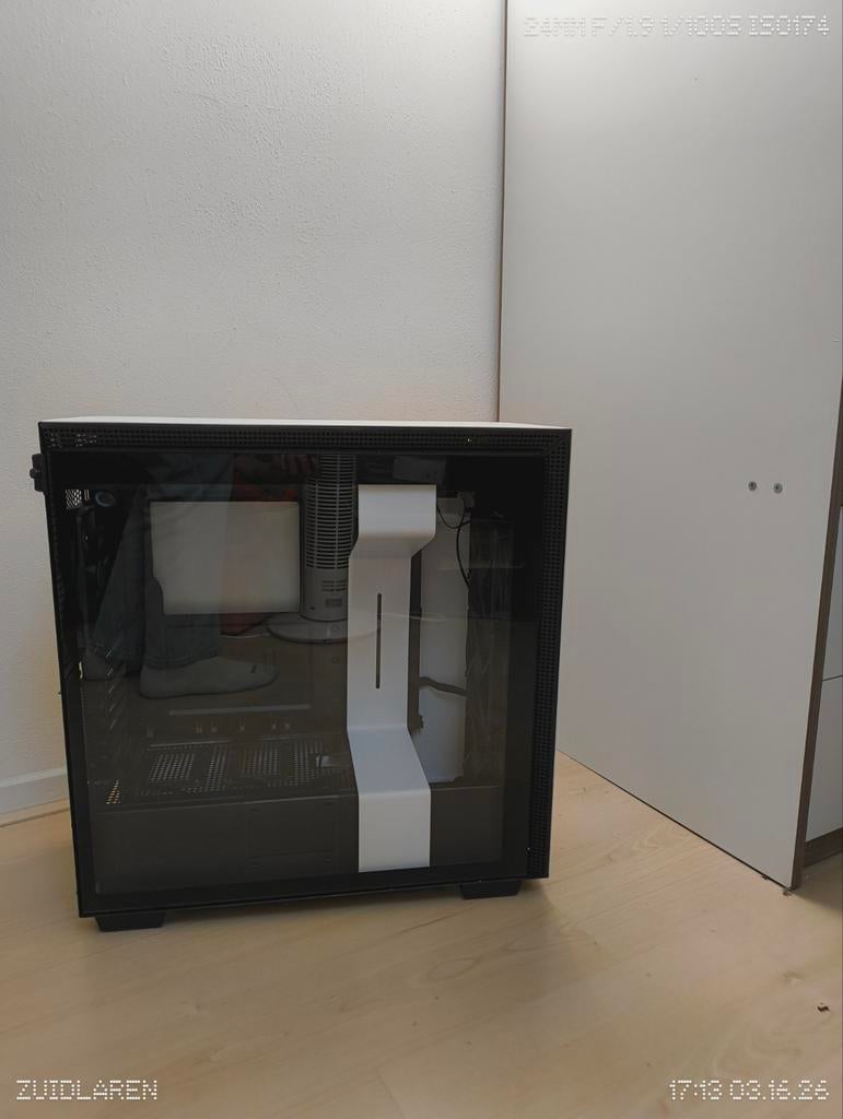 NZXT H7 10i mid-tower case (ZONDER PSU BRA, Computers en Software, Computerbehuizingen, Ophalen of Verzenden, Gebruikt