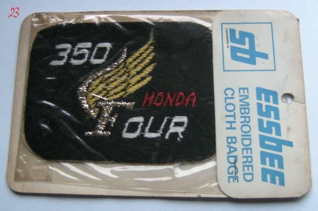 CB honda vintage patch badge opnaai embleem, Ophalen of Verzenden, Nieuw, Motoren