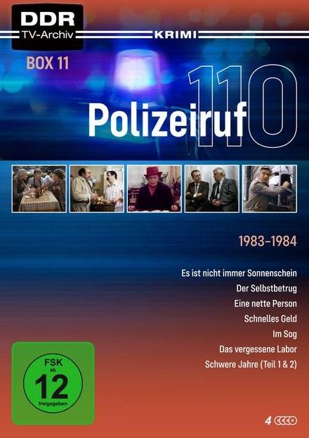 Polizeiruf - Politieoproep 110 Box 11 - 4 dvd's, Alle leeftijden, Verzenden, Nieuw in verpakking