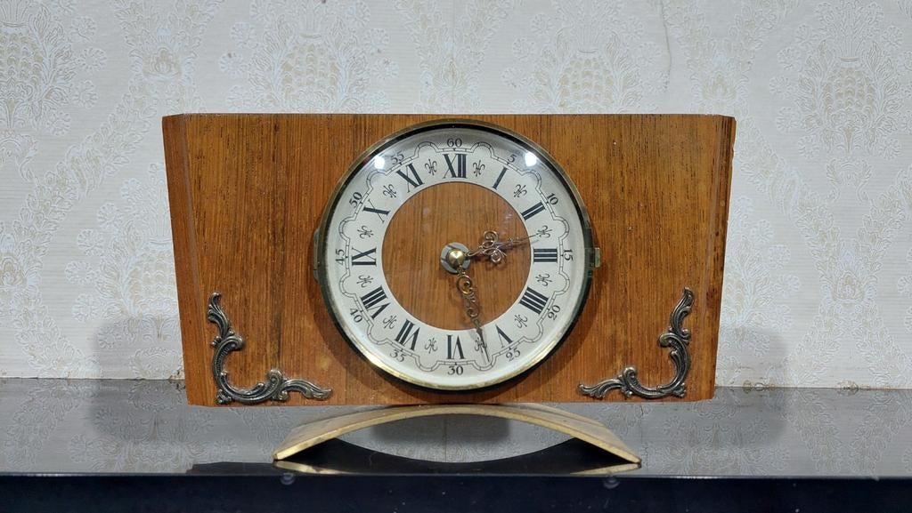 Junghans electronic tafelklok, Antiek en Kunst, Ophalen of Verzenden