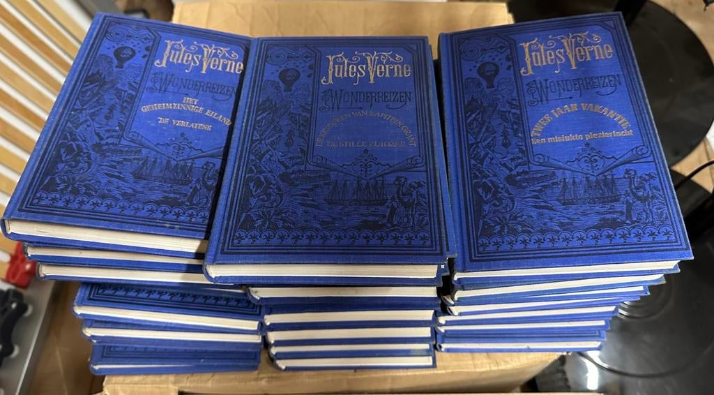 De gehele Jules Verne serie boeken, Boeken, Ophalen, Zo goed als nieuw