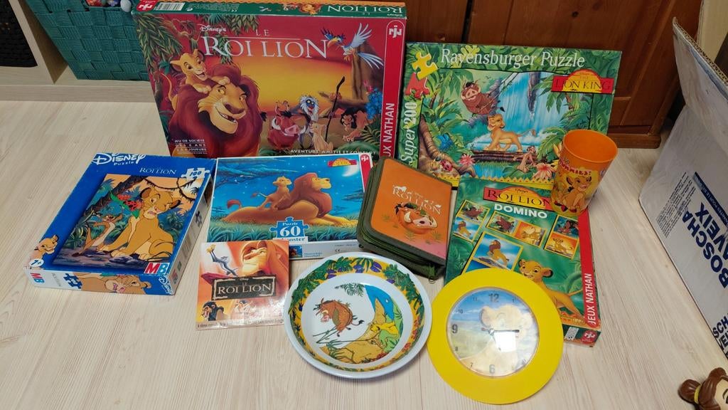 Lion king disney verzameling, Ophalen of Verzenden, Overige figuren, Zo goed als nieuw, Beeldje of Figuurtje