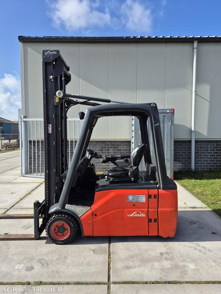 Linde E16L-01 duplo mast sideshift 4.250 mm bj 2008 4767 uur, Linde, -, Niet opgegeven, Heftruck