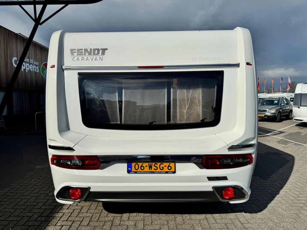 Fendt Opal 560 SRF 2022 Mover,Luifel of Tent, Caravans en Kamperen, Caravans, Standaardzit, Overige typen, Bedrijf, Schokbreker