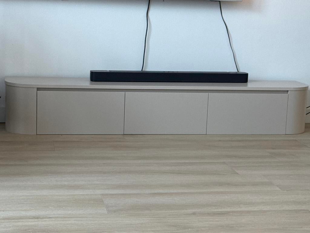 Modern TV-meubel met opbergruimte, Ophalen, 150 tot 200 cm, Nieuw, Minder dan 100 cm