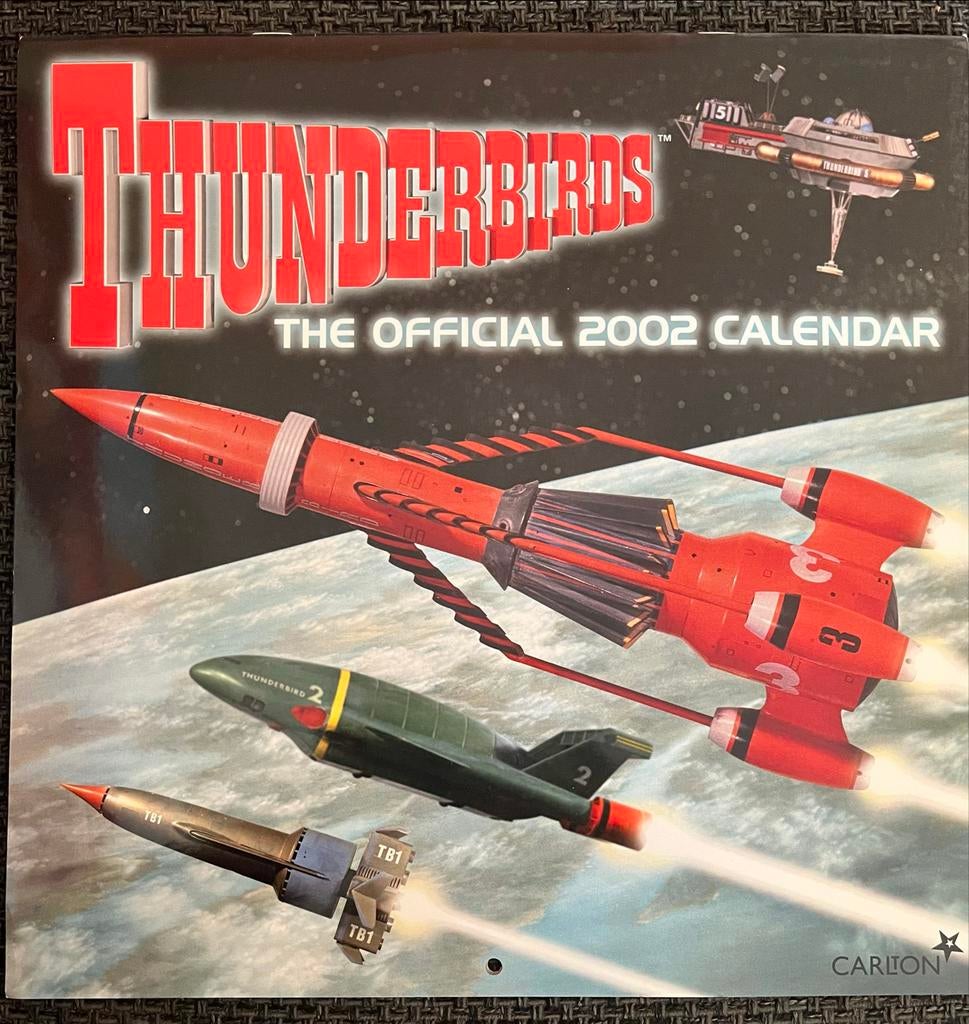 Fanderson 2002 kalender Thunderbirds, Ophalen of Verzenden, Maandkalender