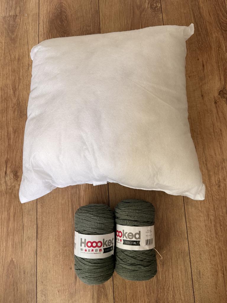 Brei pakket kussens hoooked, Ophalen of Verzenden, Nieuw, Breien of Haken, Wol of Garen