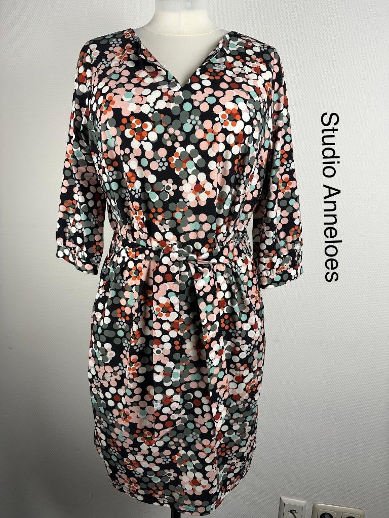 Studio Anneloes Jurk  (mt: 42) 21,2/9550, Studio Anneloes, Blauw, Studio Anneloes, Maat 42/44 (L)