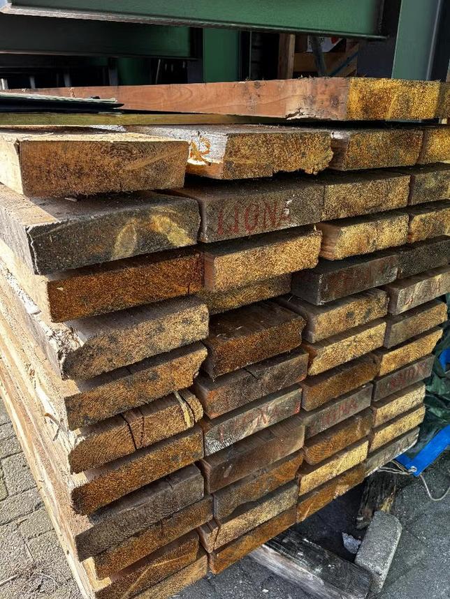 Balken, ongeschaafd, 585cm x 270 x 70mm, gebruikt, Ophalen, Gebruikt, 250 cm of meer, Balken