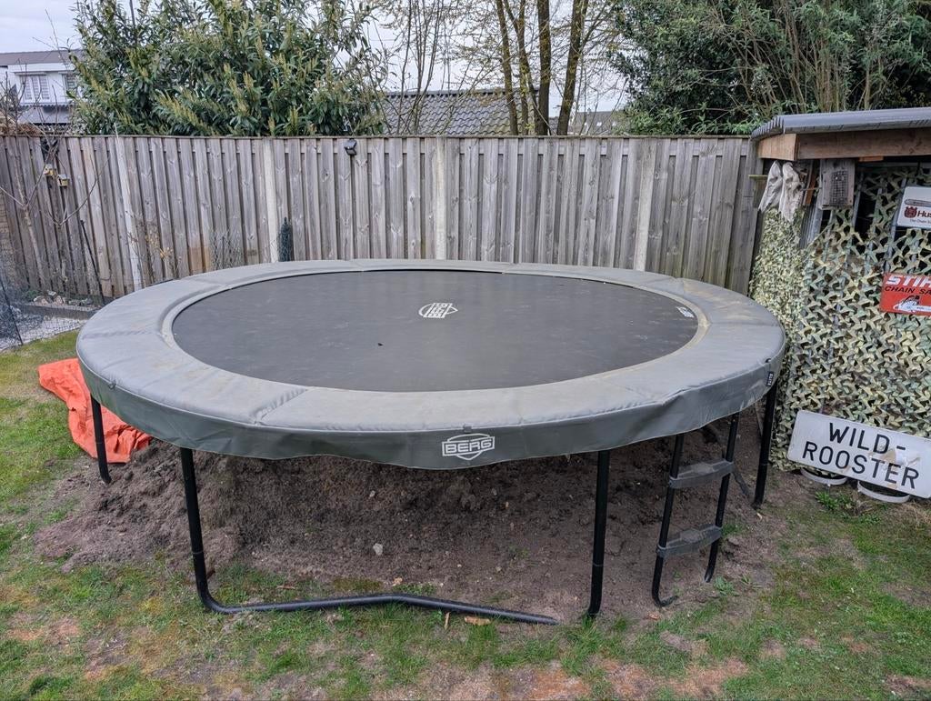 Berg Elite Airflow trampoline 380 cm gratis !!, Ophalen