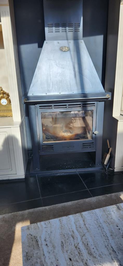 Geweldige hout kachel Godin voor hout breedte v 60cm, Ophalen of Verzenden, Hout, Houtkachel