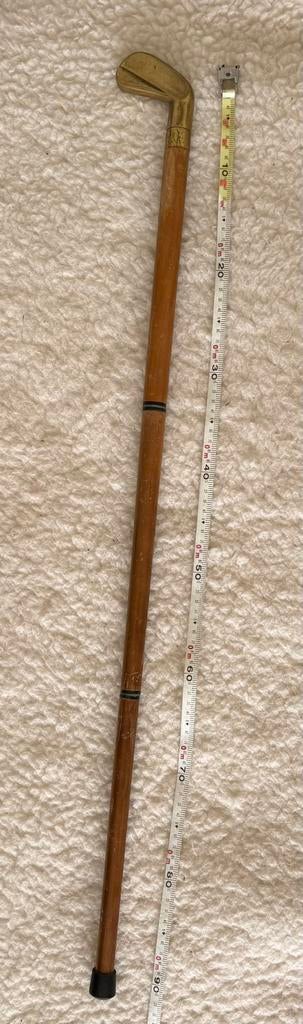 Wandelstok golfclub zeldzaam en oud, Ophalen, Zo goed als nieuw