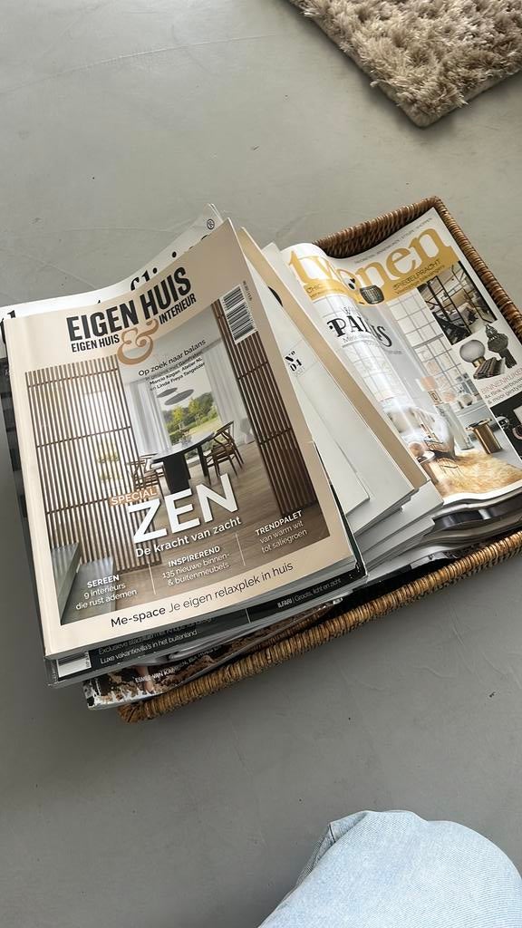 Woonmagazines, Boeken, Tijdschriften en Kranten, Ophalen, Gelezen