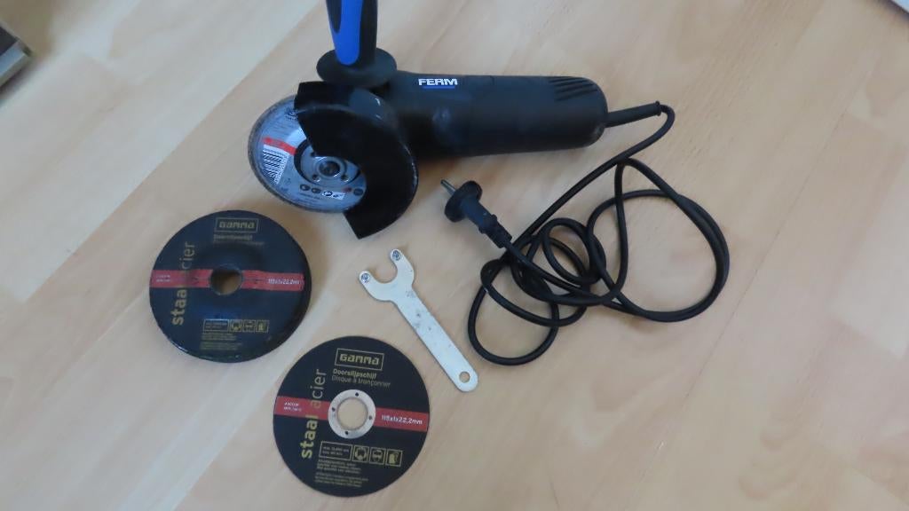 Haakse slijper, Ophalen, Gebruikt, Minder dan 700 watt, Haakse handslijpmachine