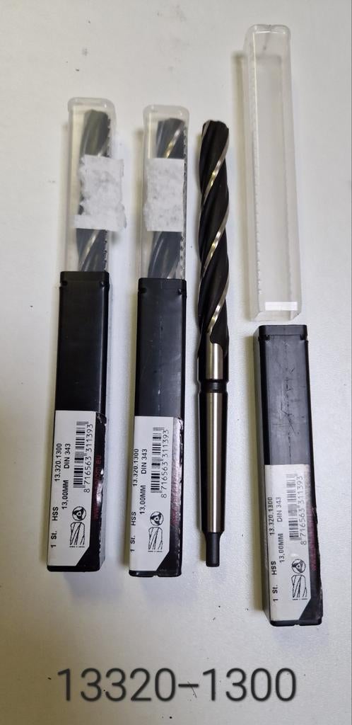 3 stuks Phantom opboren-boor-drielippenboor 13.320, 13mm, Ophalen of Verzenden, Nieuw