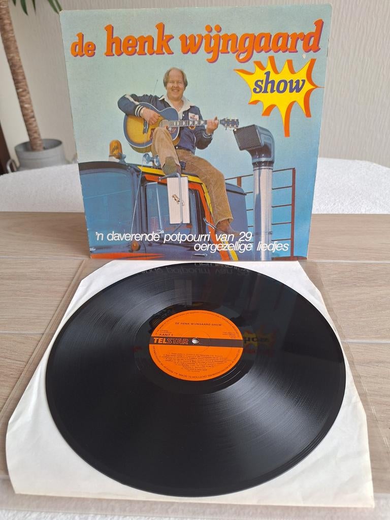 LP van  HENK WIJNGAARD // DE HENK WIJNGAARD SHOW...uit 1979, Cd's en Dvd's, Vinyl | Nederlandstalig, Ophalen of Verzenden, Zo goed als nieuw