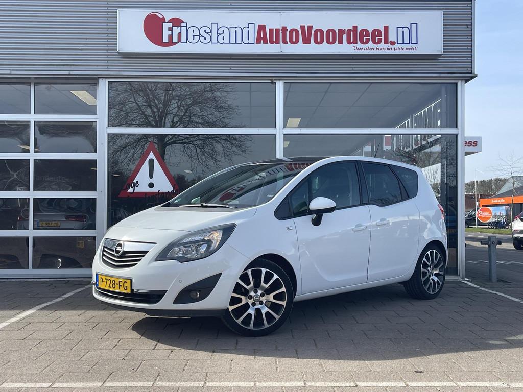Opel Meriva 1.4 Turbo Cosmo /Cruise/Airco/Navi/PDC v+a/Trekh, Voorwielaandrijving, Euro 5, Gebruikt, 680 kg