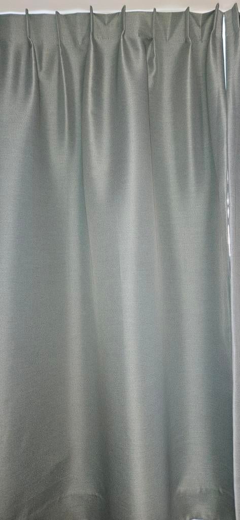 2 nieuwe verduisterende overgordijnen, 140 breed en 252 hoog, Ophalen, 100 tot 150 cm, 200 cm of meer, Groen