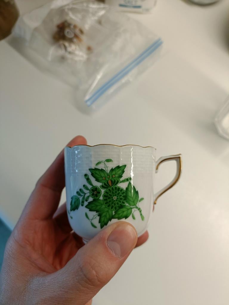 Kopje van Herend, Antiek en Kunst, Ophalen of Verzenden