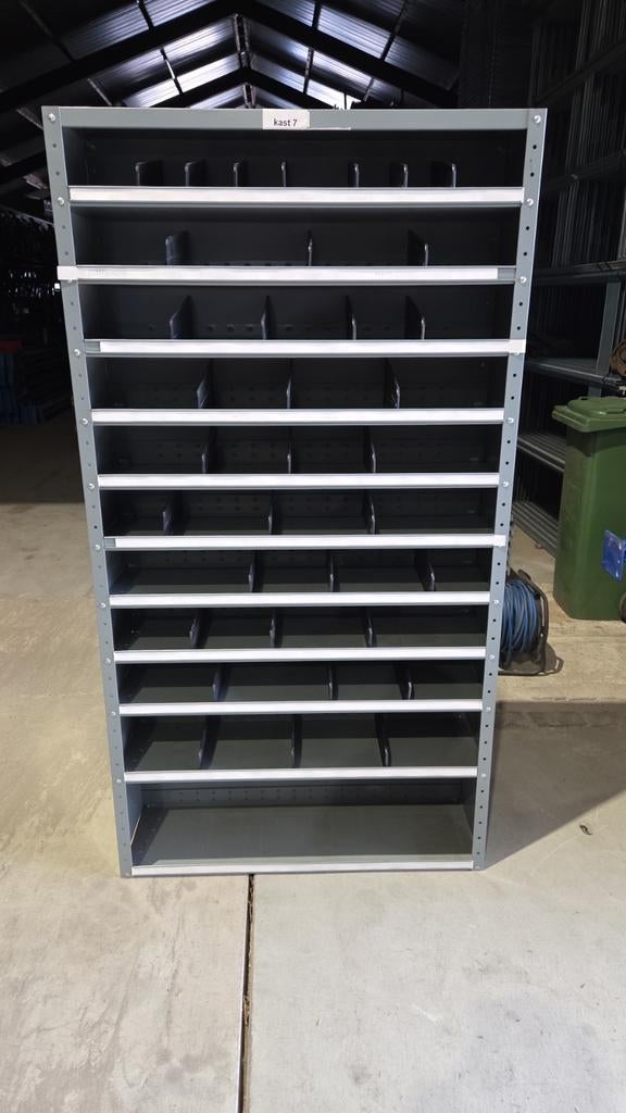 Partij vakkenkasten magazijnkasten voorraad kasten., Ophalen of Verzenden, Gebruikt