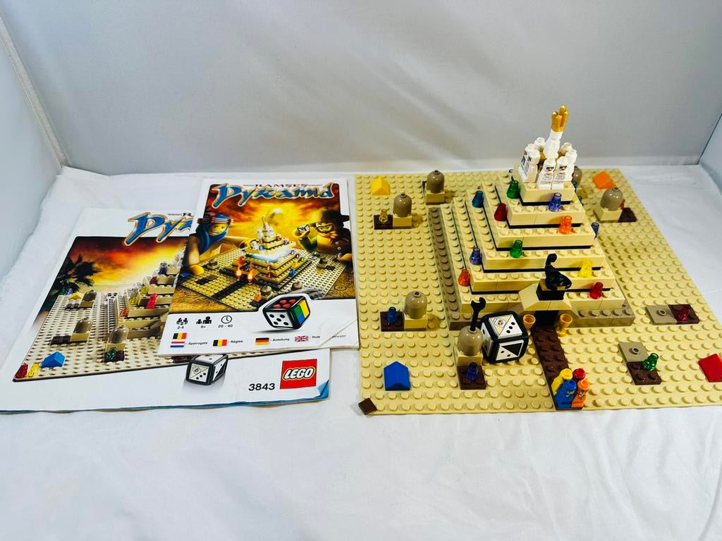 Lego 3834 Ramses Pyramid, Kinderen en Baby's, Speelgoed | Duplo en Lego, Zo goed als nieuw, Lego, Complete set, Ophalen of Verzenden