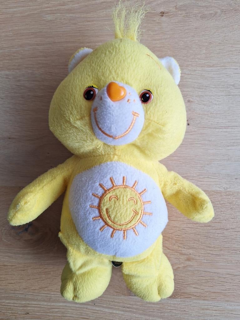 Gele Care Bear Troetelbeertje Knuffel, Ophalen, Gebruikt, Beer