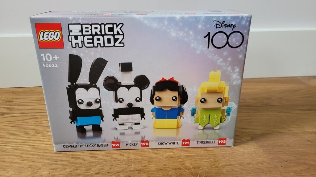 Lego BrickHeadz Disney 100 jaar (40622), BrickHeadz, Lego, Nieuw, Ophalen of Verzenden