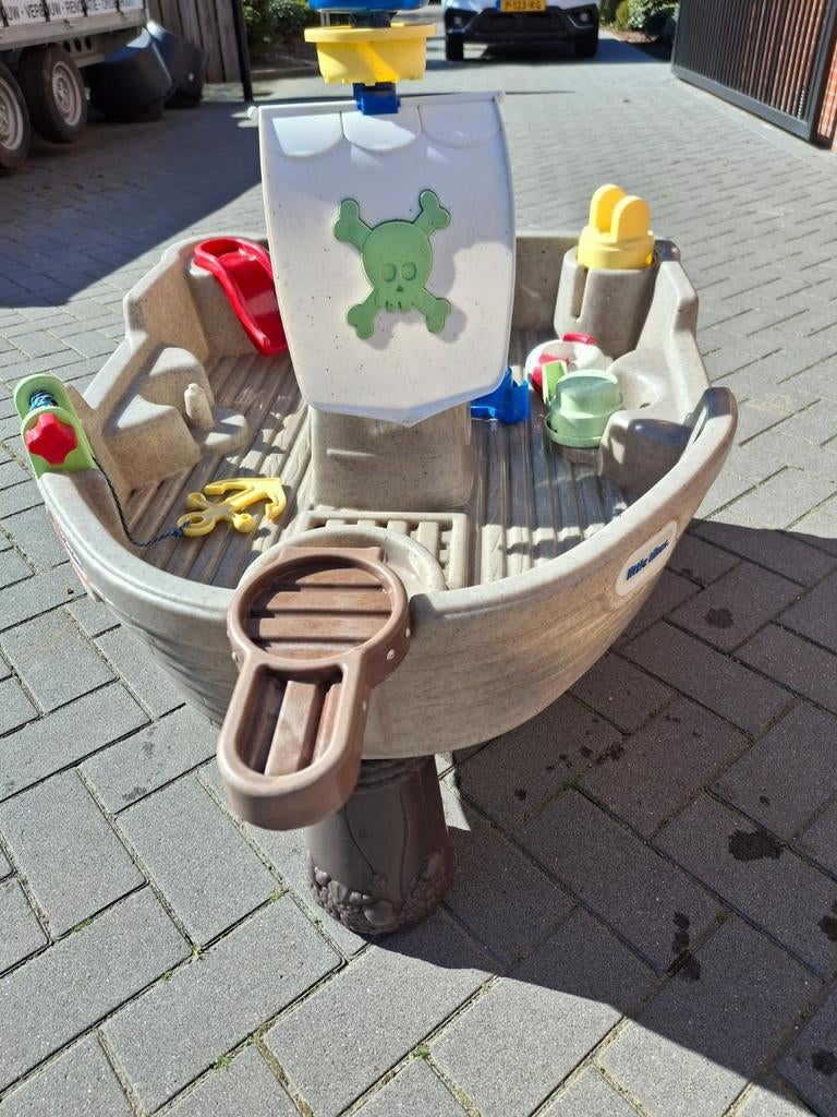 Little Tikes Piratenboot Watertafel, Ophalen, Gebruikt, Jongen of Meisje