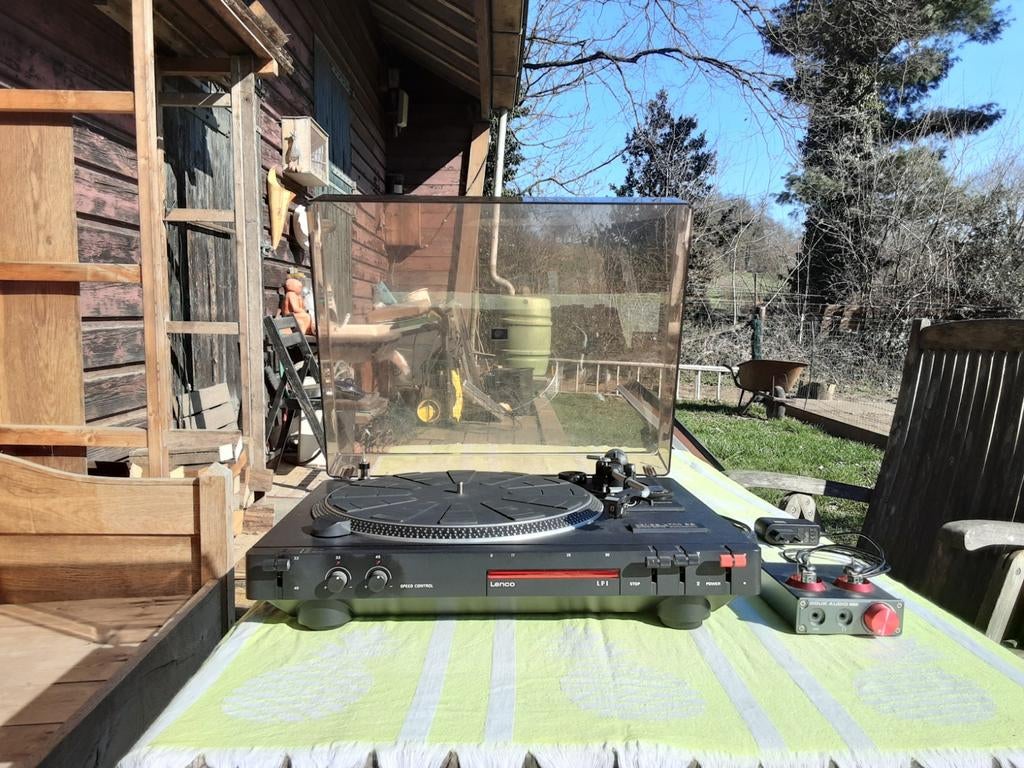 Lenco l744 dd plus buizenpreamp, Ophalen, Zo goed als nieuw, Overige merken