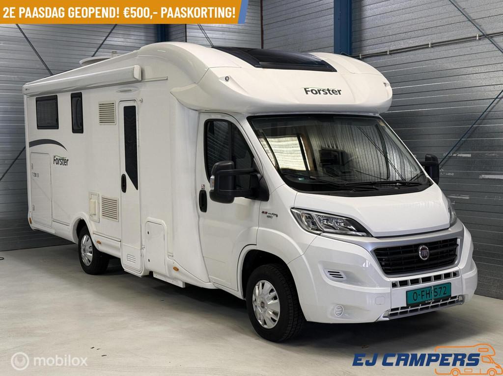 McLouis / Forster Sovereign / T738 EB Enkele bedden!, Ringverwarming, 7 tot 8 meter, Bedrijf, Hordeur