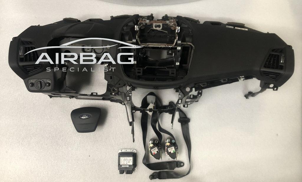 Complete airbag set ford c-max c max kuga 2016+ stuur airbag, Auto-onderdelen, Dashboard en Schakelaars, Gebruikt, -, -, Ophalen of Verzenden