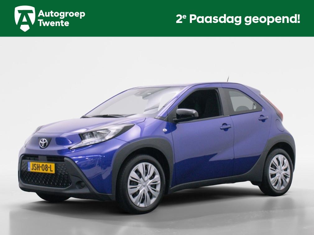 Toyota Aygo X 1.0 VVT-i Active | Private Lease 319,- p.m. |, 12 maanden, Stof, Gebruikt, Zwart