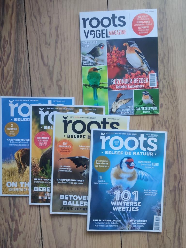 Roots Magazine: 6 edities + Vogel Magazine, Ophalen of Verzenden, Gelezen, Muziek, Film of Tv