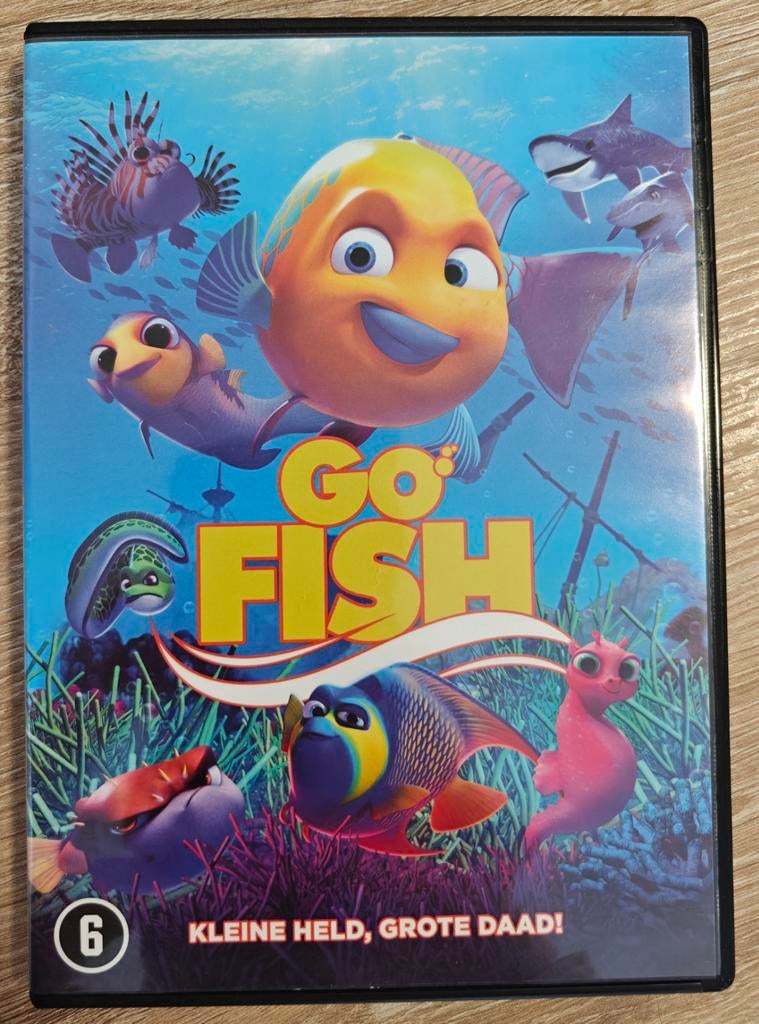 DVD - Go Fish, Tekenfilm, Amerikaans, Ophalen of Verzenden, Zo goed als nieuw