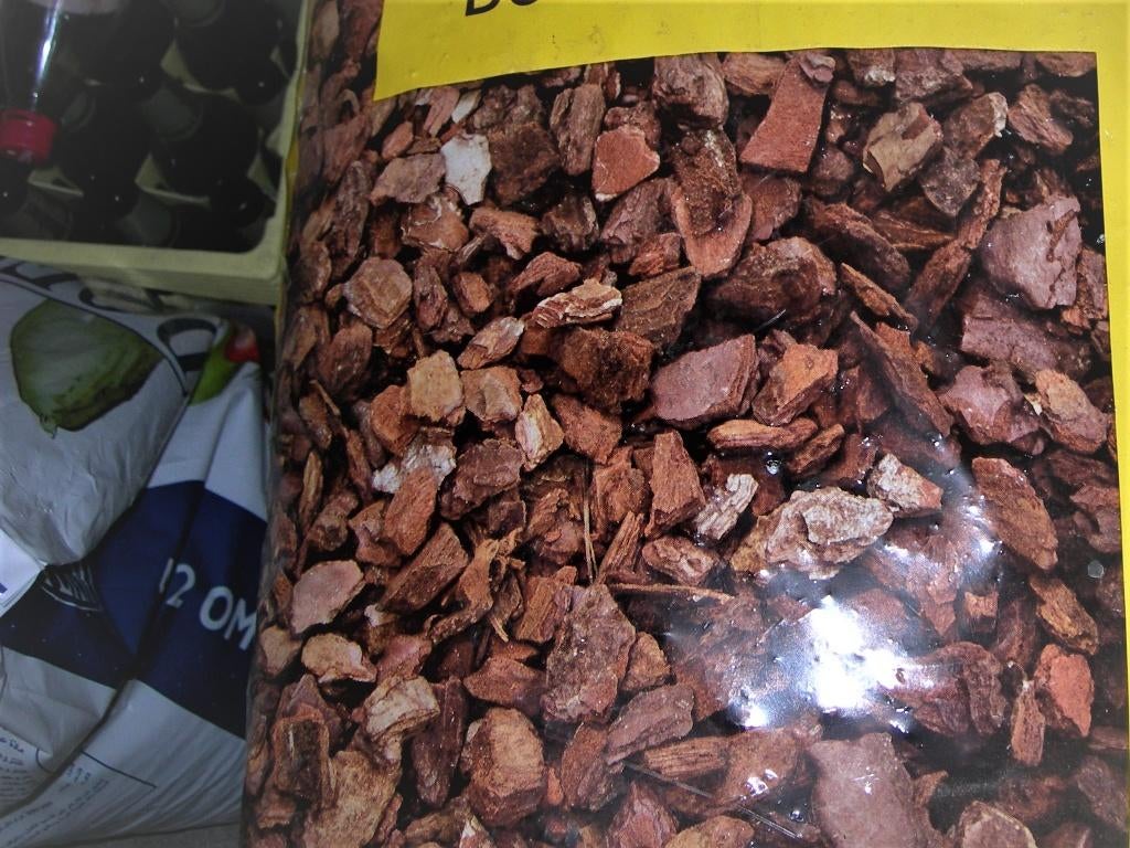 franse boomschors, Ophalen, Tuinaarde