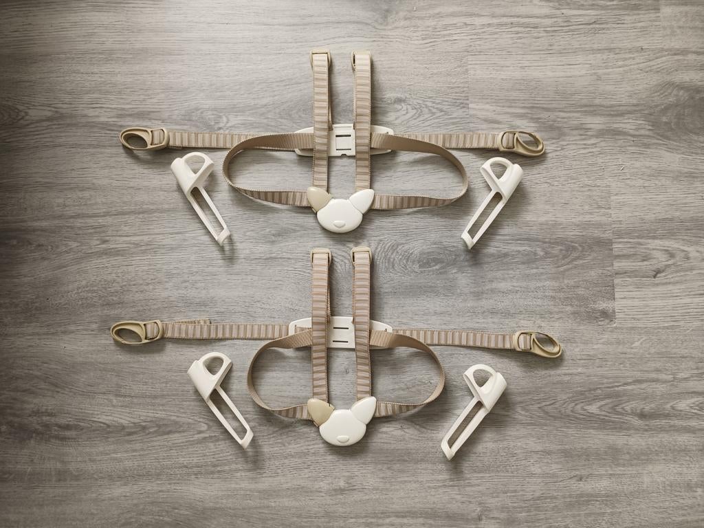 AANBIEDING! NIEUWSTAAT!Stokke Tripp Trapp tuigje €20 p/st, Ophalen of Verzenden, Zo goed als nieuw, Stokke Tripp Trapp, Gordel(s)