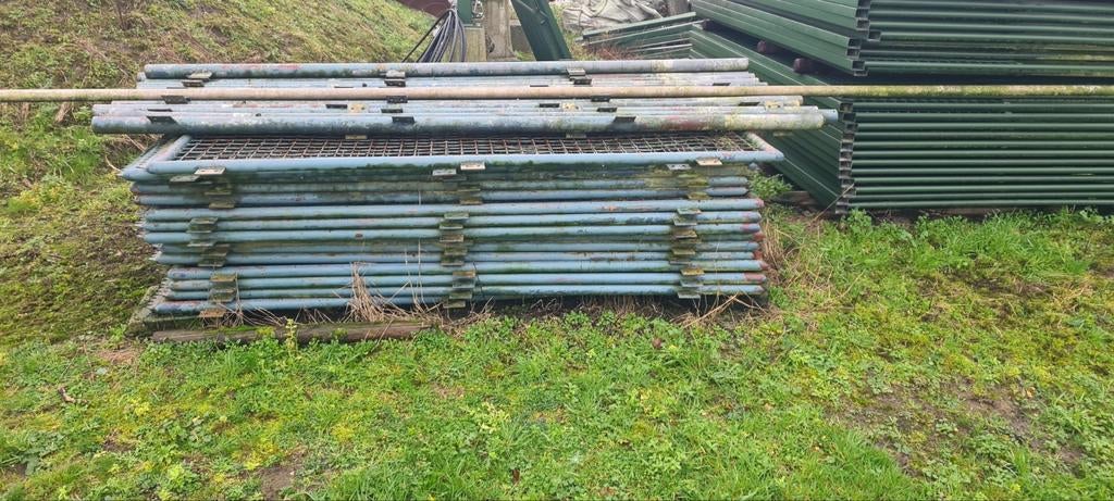 Gebruikte hekken met palen - Diverse maten, Ophalen, Gebruikt, Overige typen, Minder dan 2 meter