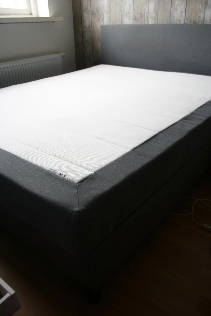 Säbövik boxspring 2 persoons bed, Ophalen, Gebruikt, Tweepersoons, 200 cm